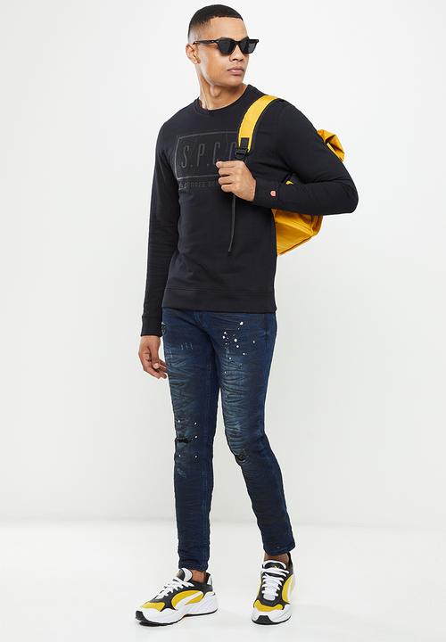 S.P.C.C - Atalier trench fit  jeans  - indigo