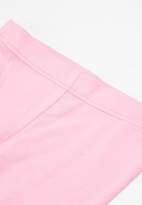Pop Candy - Girls 2 pack legging - candy pink & light pink
