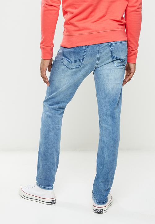 S.P.C.C - Point break skinny jeans  - blue
