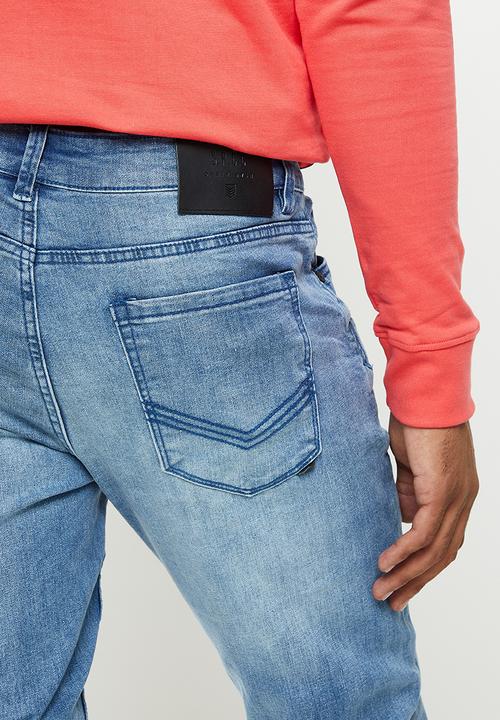 S.P.C.C - Point break skinny jeans  - blue
