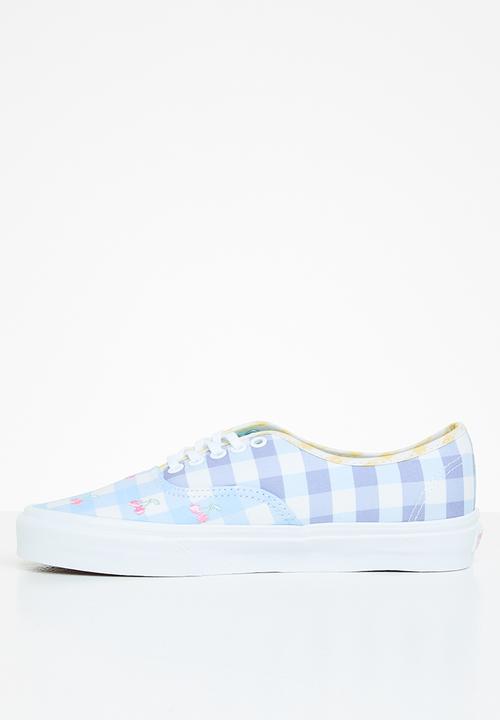 Vans - Authentic - (gingham block) pastel/true white