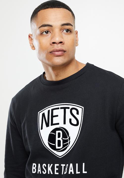 NBA - Brooklyn Nets crew sweater - black