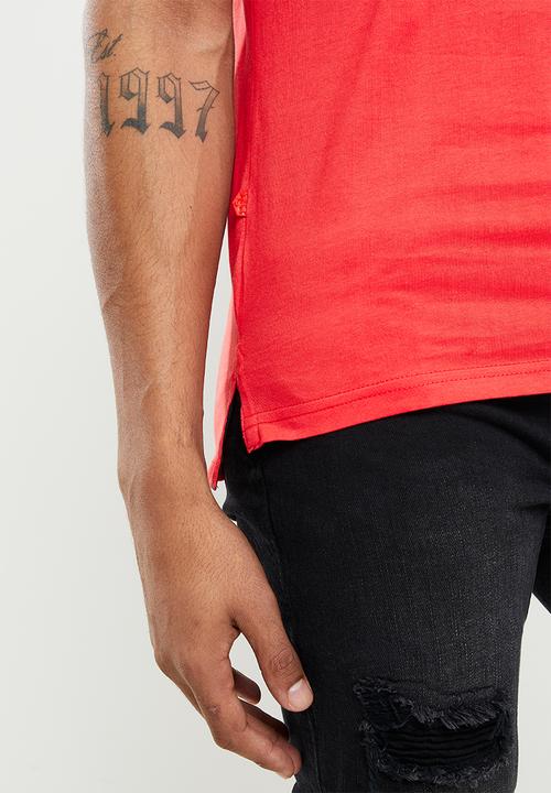 S.P.C.C - Trey regular fit tee - cayenne
