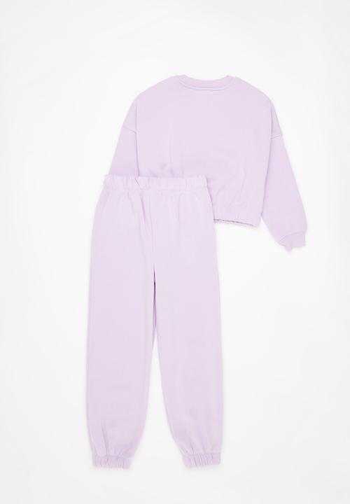 Superbalist - Sweat top set - lilac
