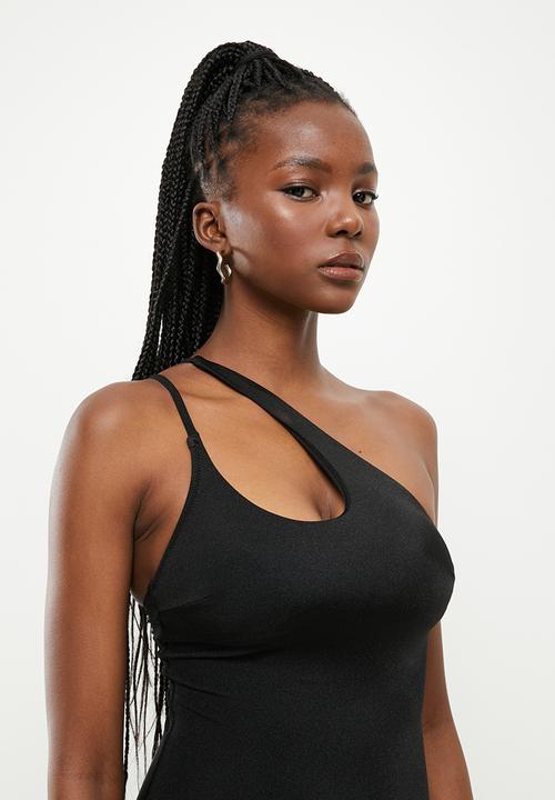 Trendyol - Cut out detailed swimsuit - black