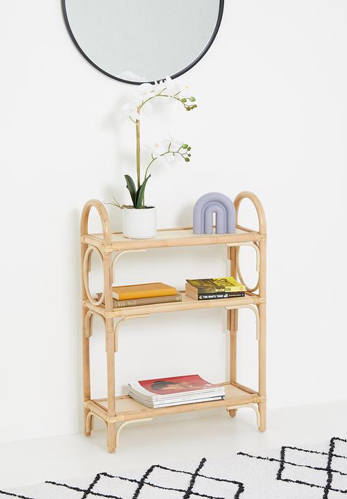 Sixth Floor - Rattan standing shelf