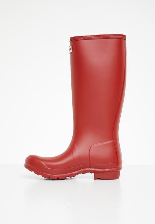 Hunter - Original kids boots - military red