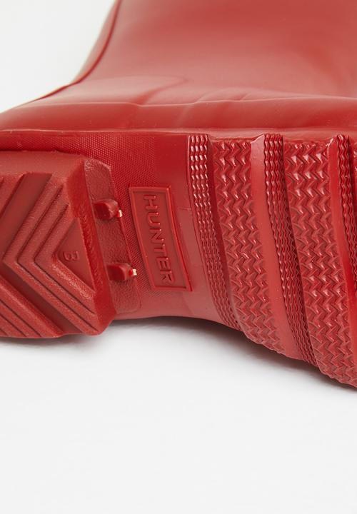 Hunter - Original kids boots - military red