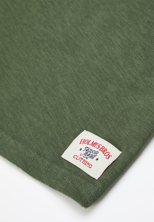 Holmes Bro's - Boys t-shirt - olive
