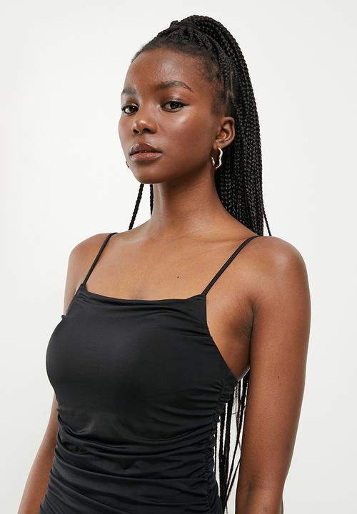 Trendyol - Print detailed swimsuit - black