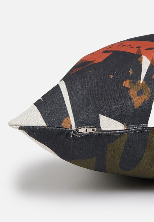 Sixth Floor - Ayva linen cushion cover - multi
