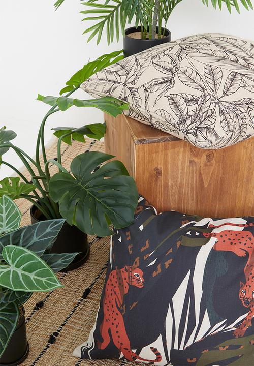 Sixth Floor - Ayva linen cushion cover - multi