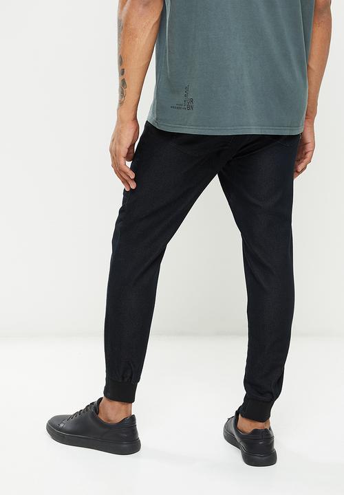 urban° - Urban cotton cargo - black