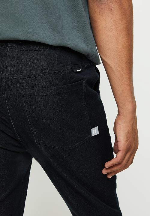 urban° - Urban cotton cargo - black