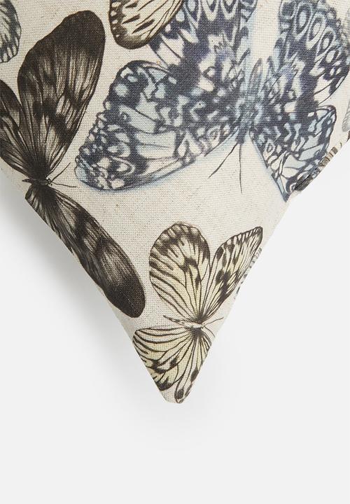 Sixth Floor - Monarch linen cushion cover - multi