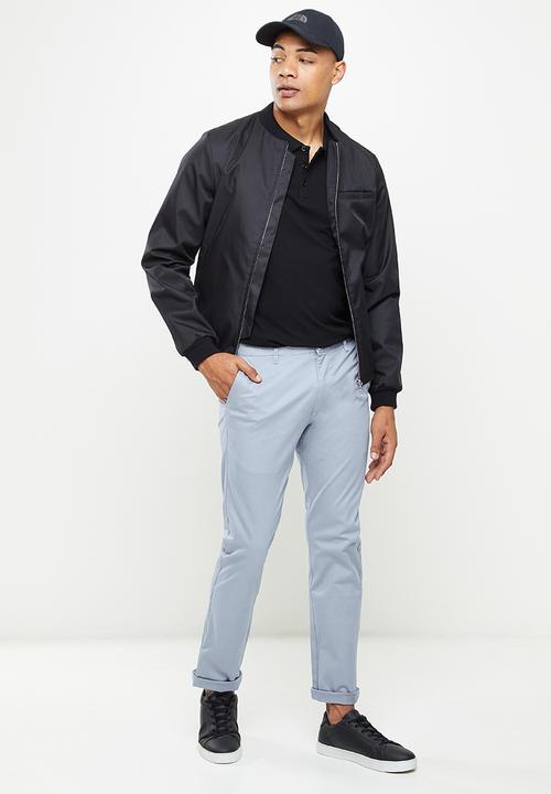 Giordano - Tapered skinny fit chino - tradewinds grey