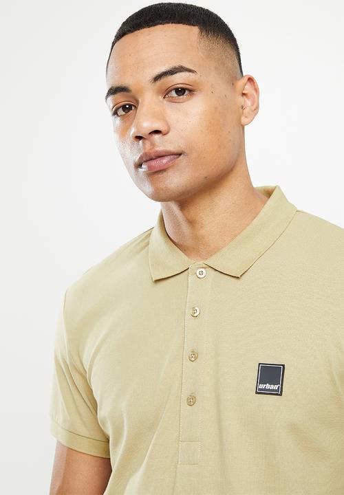 urban° - Urban pique oversized golfer  - eucalyptus