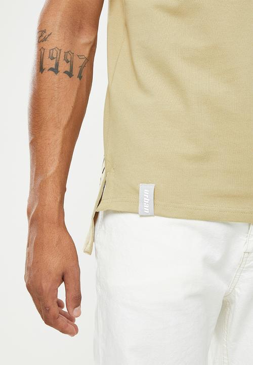 urban° - Urban pique oversized golfer  - eucalyptus