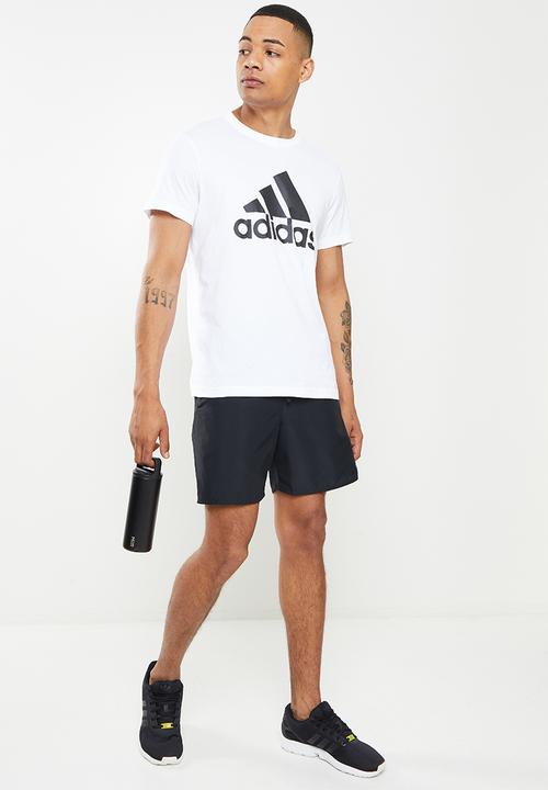 adidas Performance - M bl sj tee - white & black