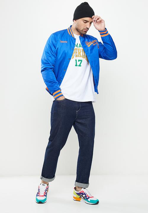Superdry. - Varsity arch tee - optic
