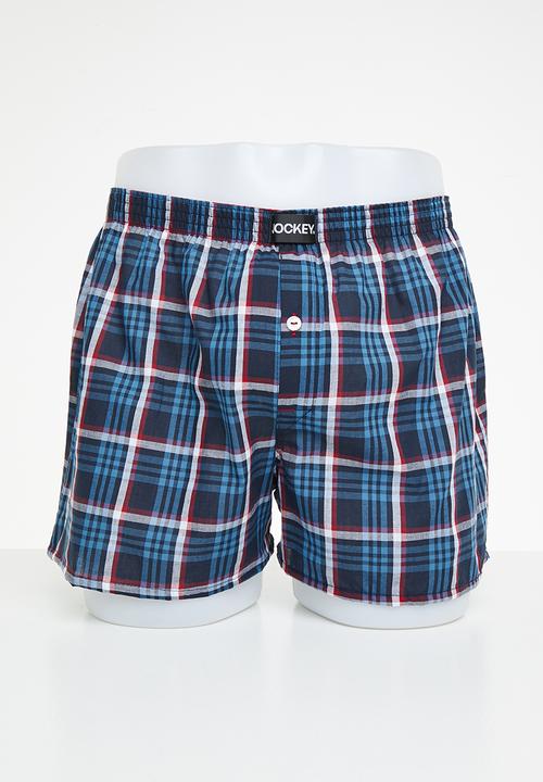 Jockey - 2 pack woven boxers - multi