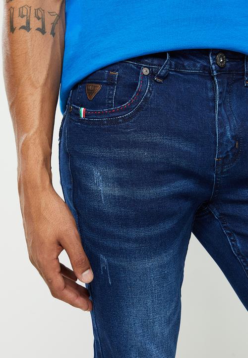 SOVIET - M pearson #9 fashion slim leg - dark indigo