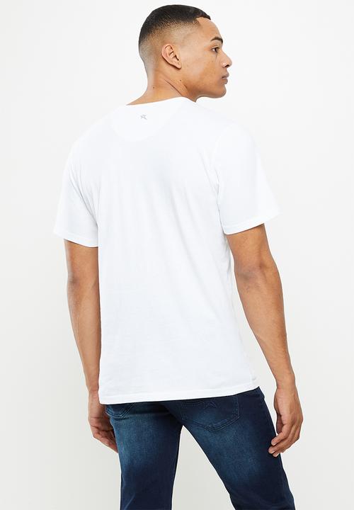 SOVIET - M klay short sleeve fashion tee  - white