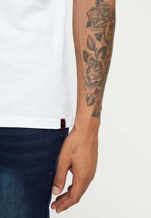 SOVIET - M klay short sleeve fashion tee  - white