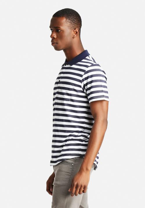 Native Youth - Polka Stripe Polo