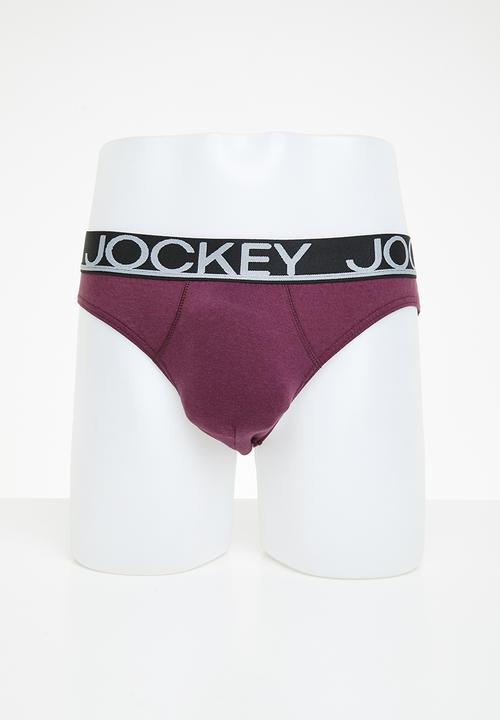 Jockey - 3 pack plain jockey briefs - multi