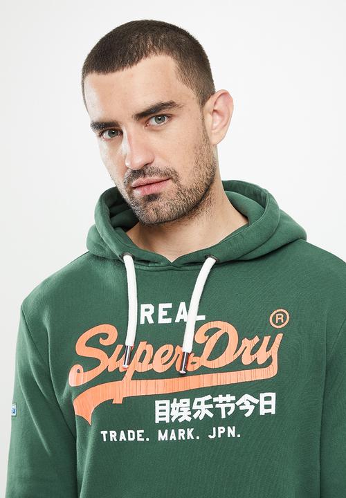 Superdry. - Vl ac hood bb - enamel green