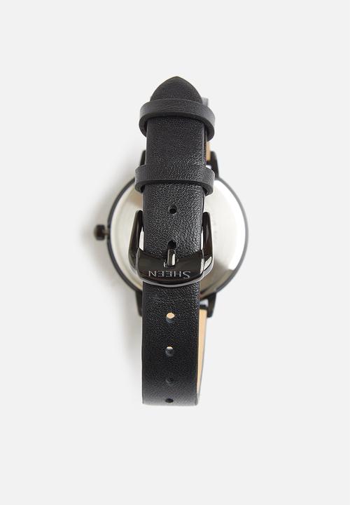 Casio - Sheen leather - black