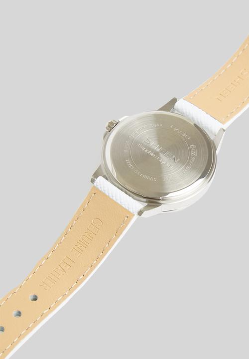 Casio - Sheen white leather - white