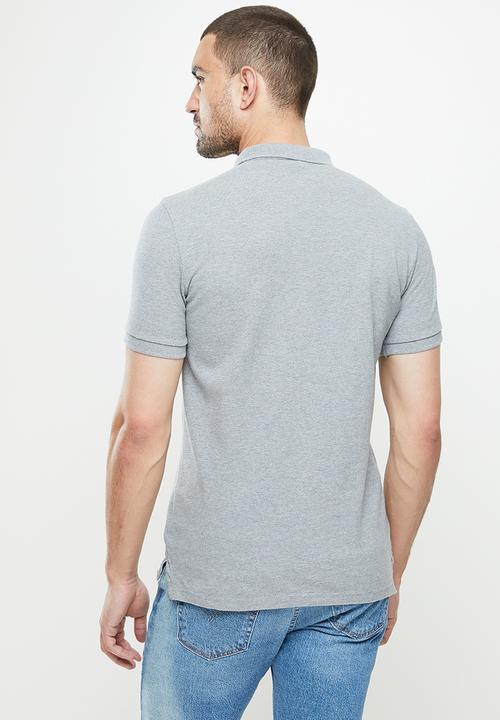 Superdry. - Superstate polo - grey marl