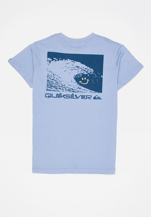 Quiksilver - Smiley waves short sleeve youth - purple 