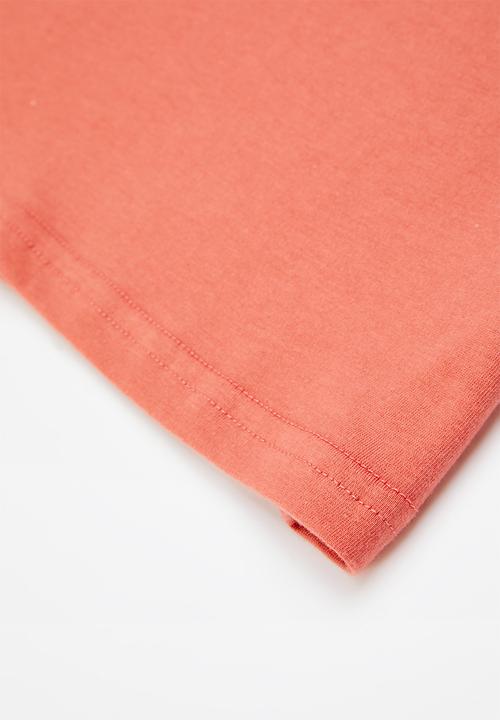Billabong  - Arch fill short sleeve - faded rose