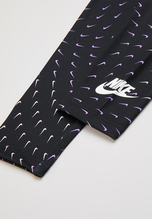 Nike - Nike girls essentials + legging set - black & white 