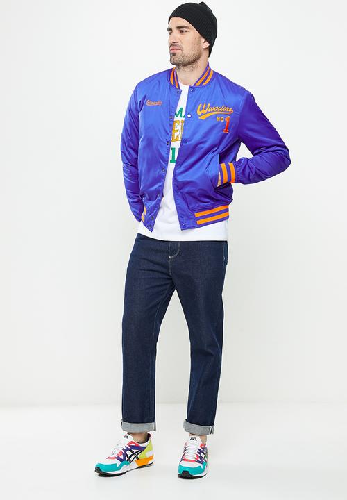 Superdry. - Varsity bomber - mazarine blue