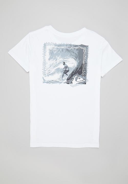 Quiksilver - Ride on short sleeve youth - white