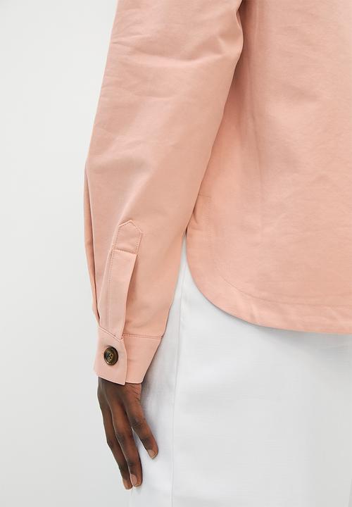 Superbalist - Twill overshirt - pink