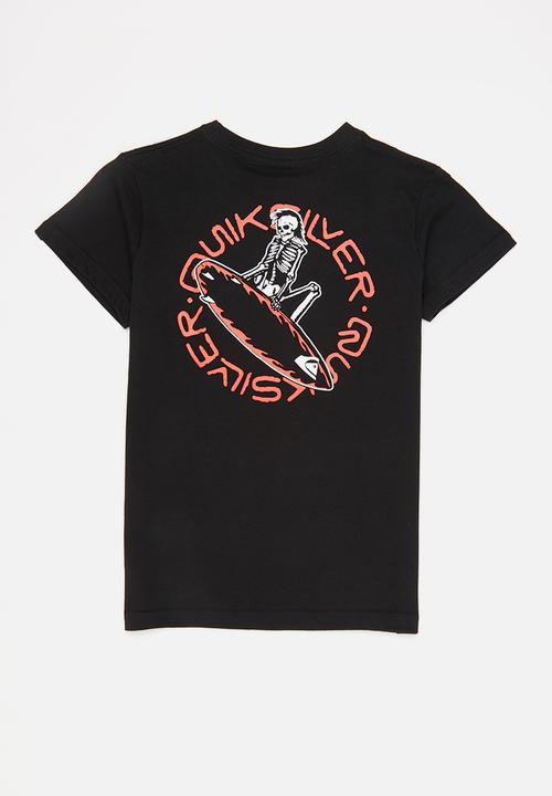 Quiksilver - Hells yeah short sleeve youth - black