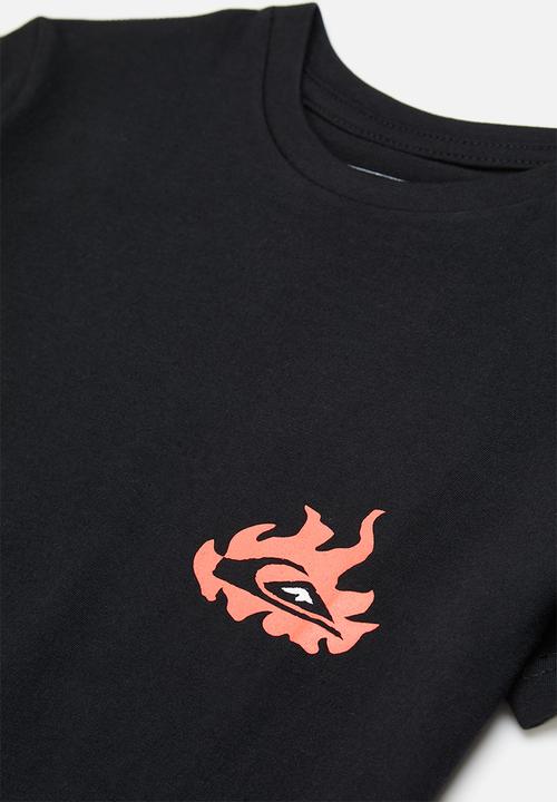 Quiksilver - Hells yeah short sleeve youth - black