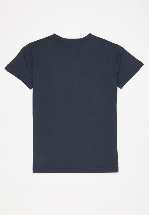 Quiksilver - Skull trooper short sleeve youth - navy blazer