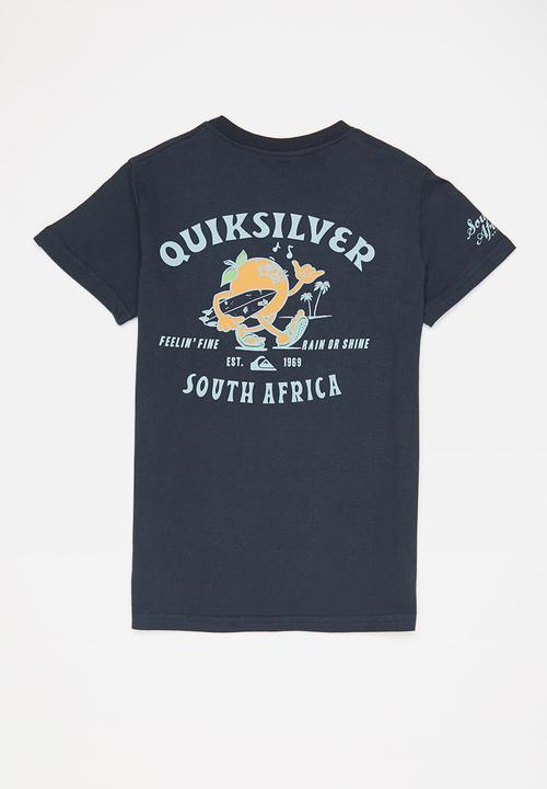 Quiksilver - Africa funshine short sleeve tee youth - navy blazer