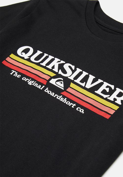 Quiksilver - Lined up short sleeve youth - black