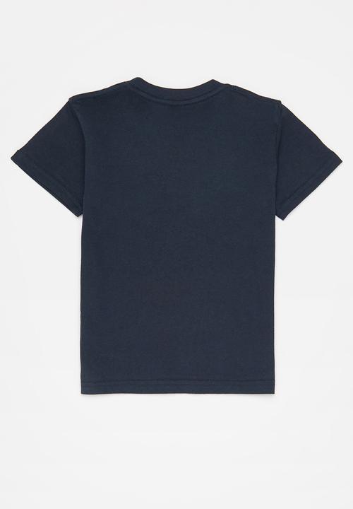 Quiksilver - Lined up short sleeve boy - navy blazer