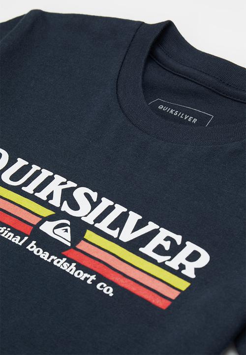 Quiksilver - Lined up short sleeve boy - navy blazer