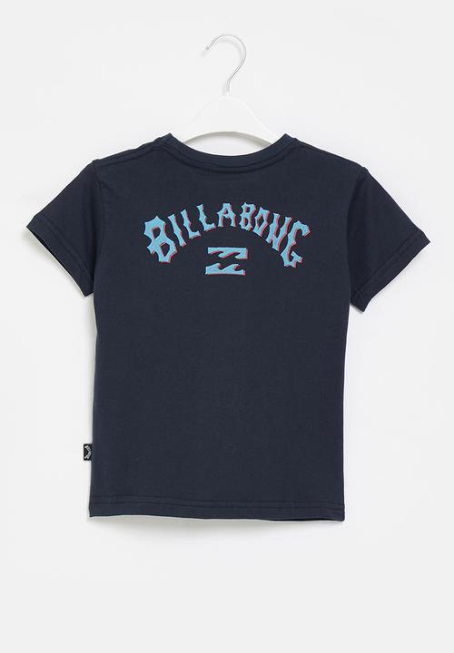Billabong  - Arch fill short sleeve - navy