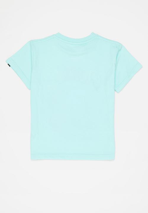 Quiksilver - Shark smile short sleeve boy - angel blue