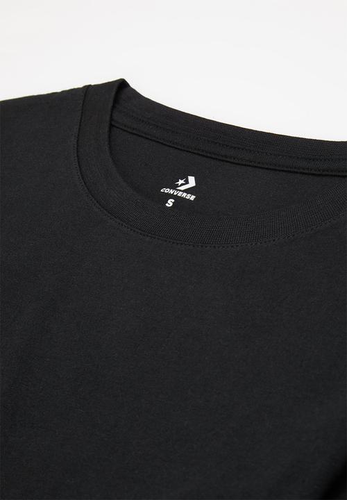 Converse - Converse warped logos - black